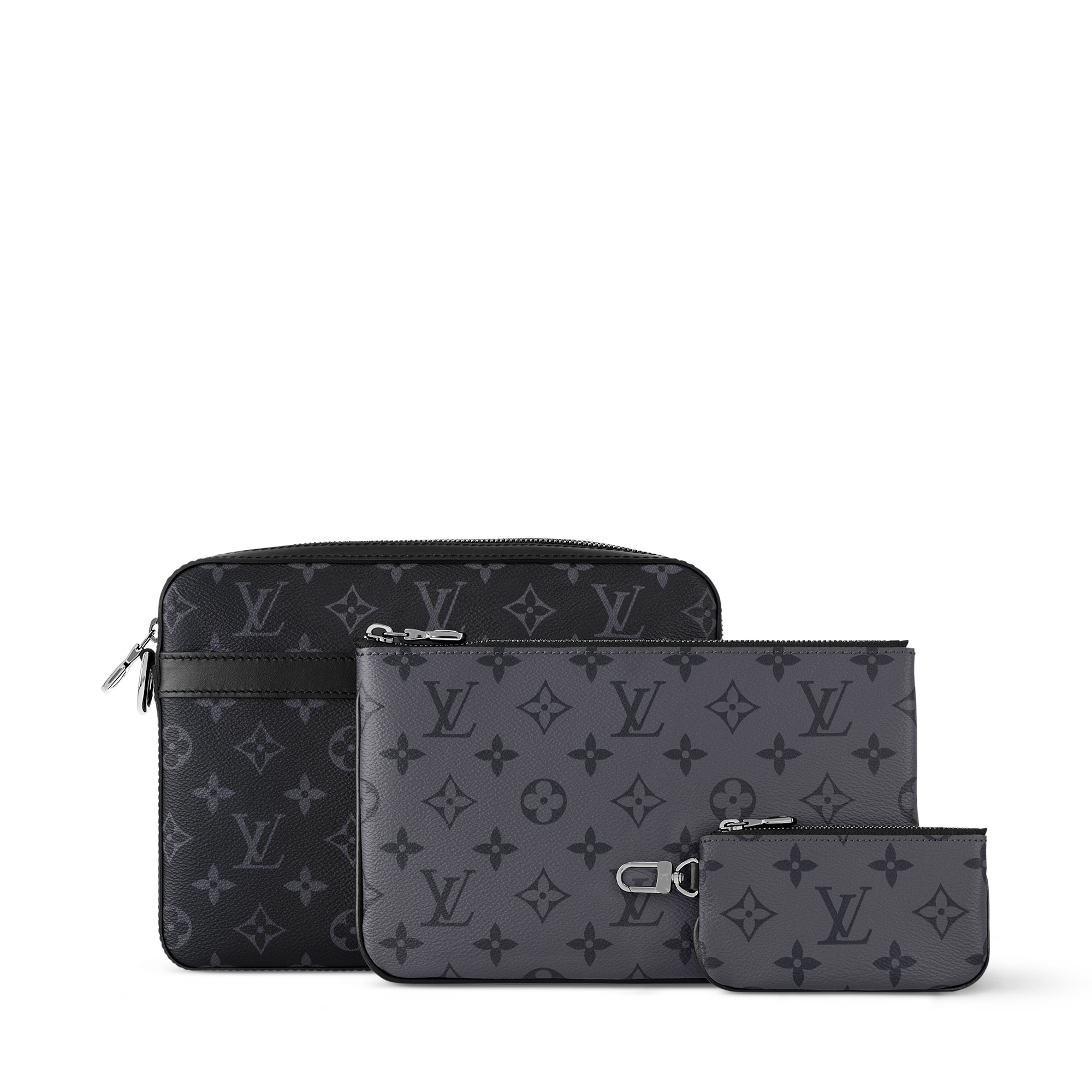 春¨̮♡ハーフリース。✧。・゜ Trio Messenger Monogram Eclipse - } - M69443 | LOUIS VUITTON